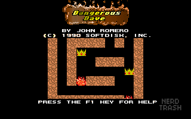 Dangerous Dave Gameplay 01