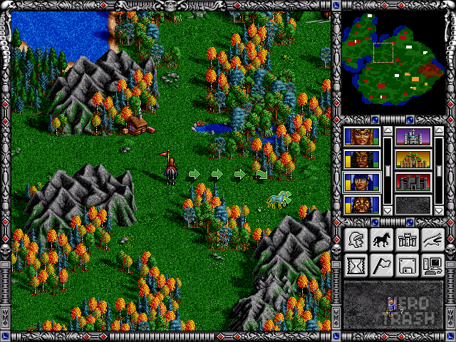 HoMM2 Gameplay 02 Heroes of Might and Magic 2 Gameplay 02