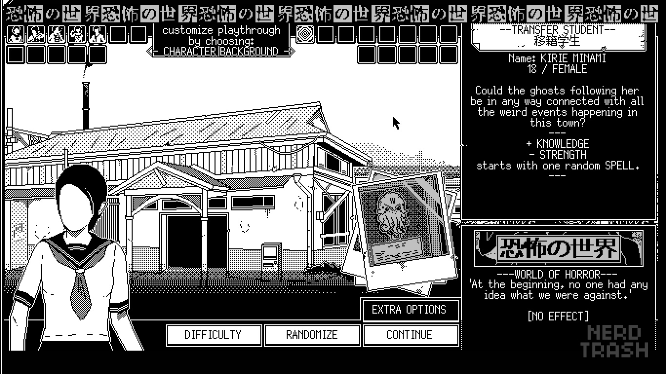 World of Horror Gameplay 01 World of Horror Gameplay