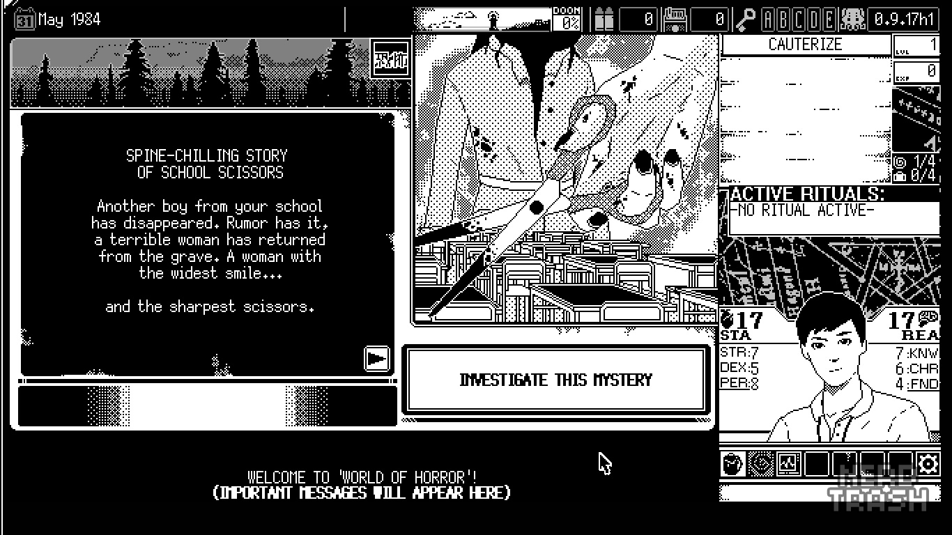 World of Horror Gameplay 02 World of Horror Gameplay