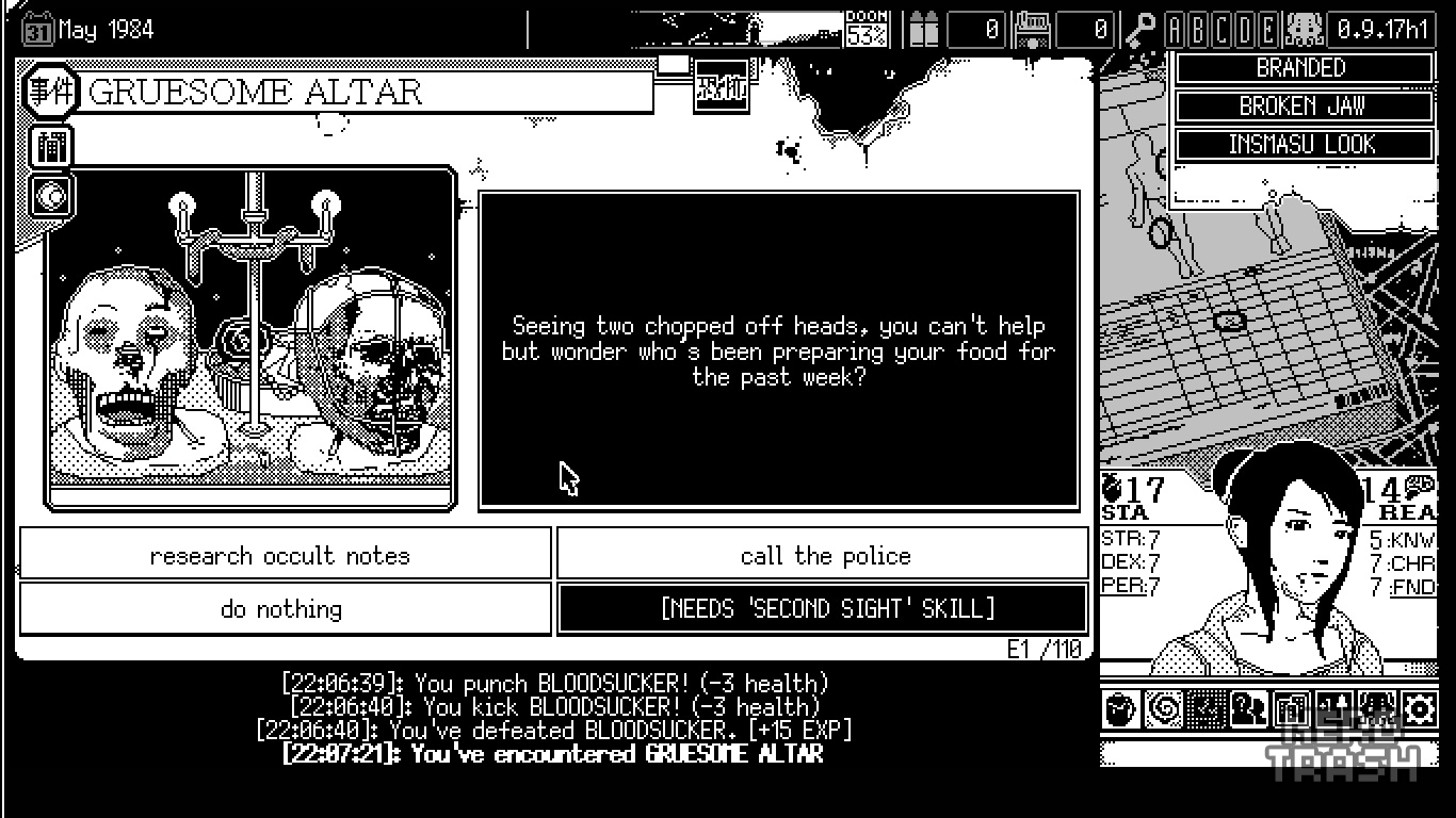 World of Horror Gameplay 03 World of Horror Gameplay