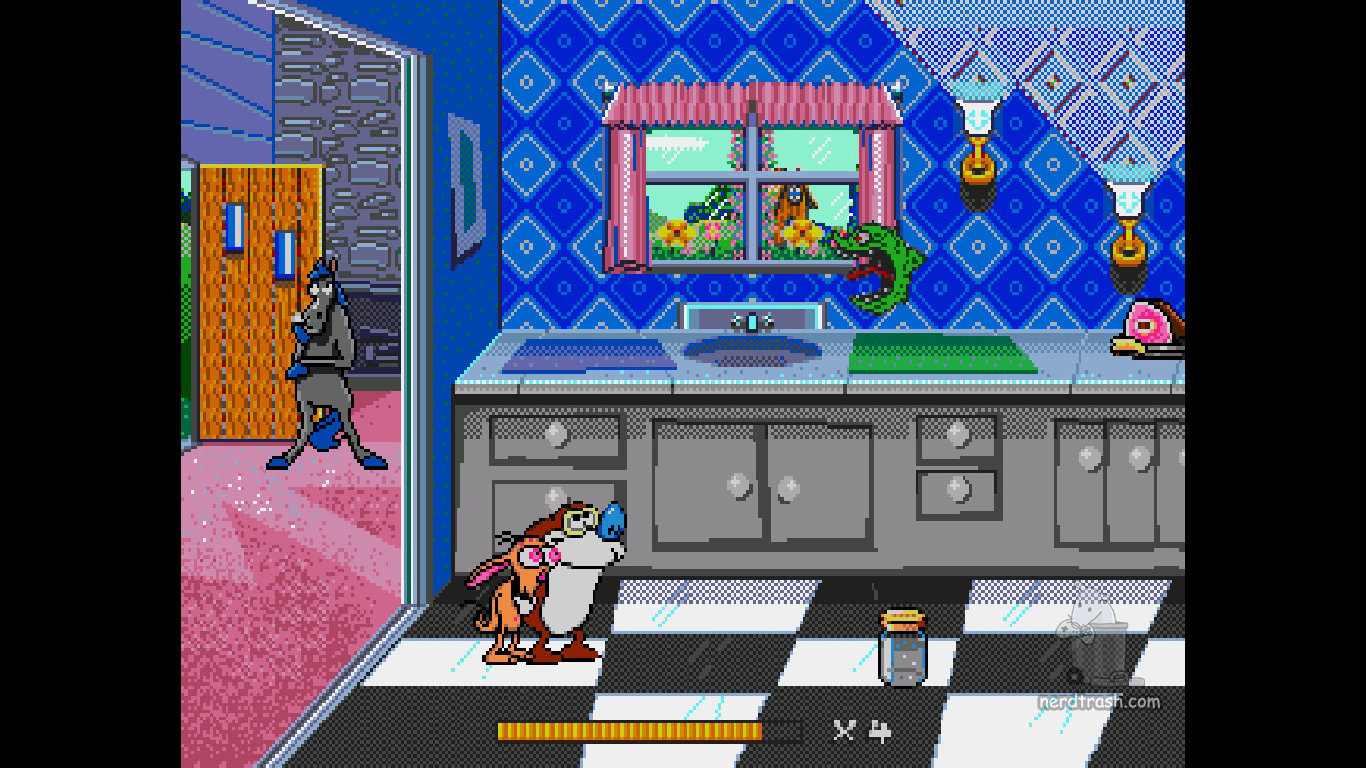 Ren & Stimpy Gameplay 02 Ren & Stimpy: Stimpy's Invention